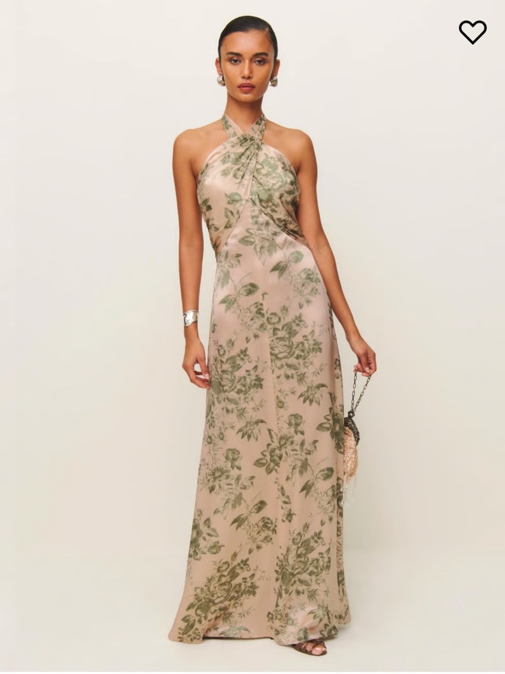 Reformation Veria Silk Dress